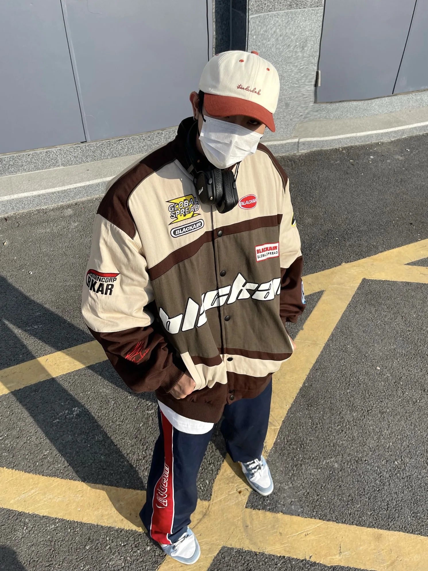 'Racer' Varsity jacket - Supra Clothing