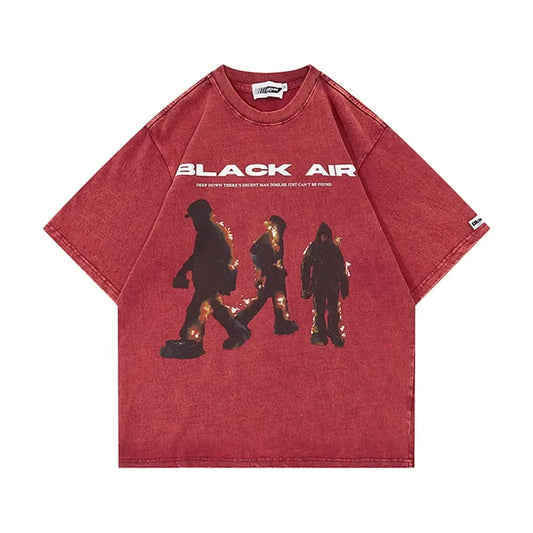 'Black Air' T shirt - Supra Clothing