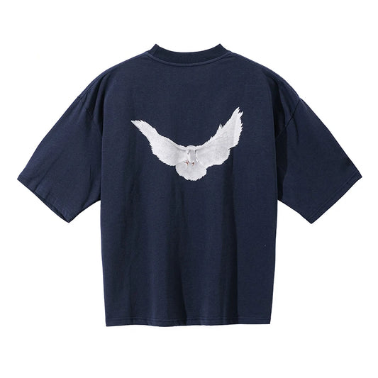 T-Shirt mit Aufdruck „Fly High“